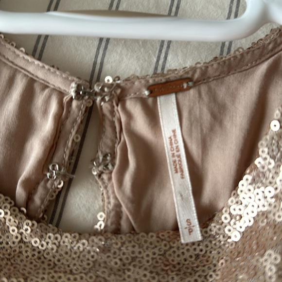 Free people gold sequin dress - Picture 3 of 4